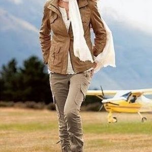 Eddie Bauer "Aviator" style leather jacket